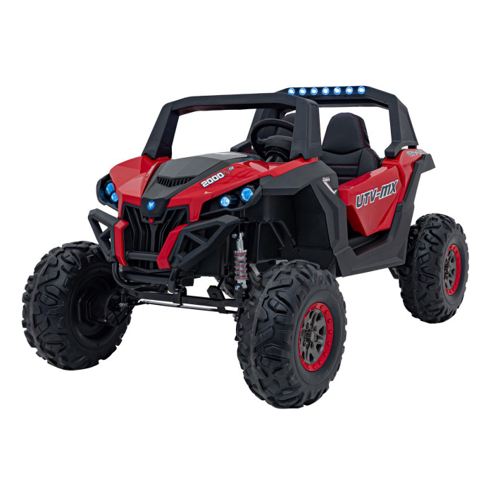 UTV electric pentru 2 copii Buggy MX 2000N 4x4 300W (603B) Rosu - Autokids.ro - poza 1
