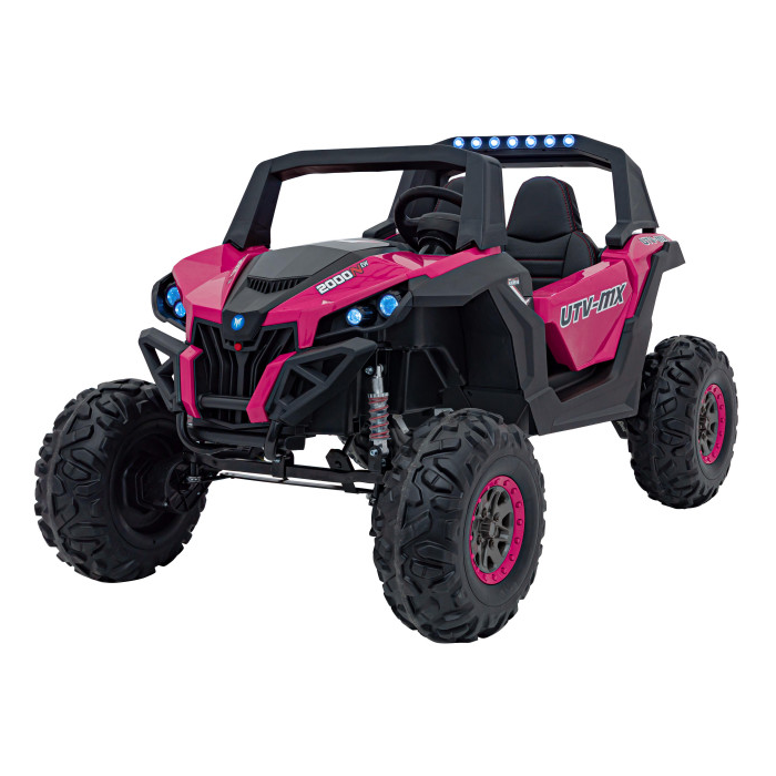 UTV electric pentru 2 copii Buggy MX 2000N 4x4 300W (603B) Roz - Autokids.ro