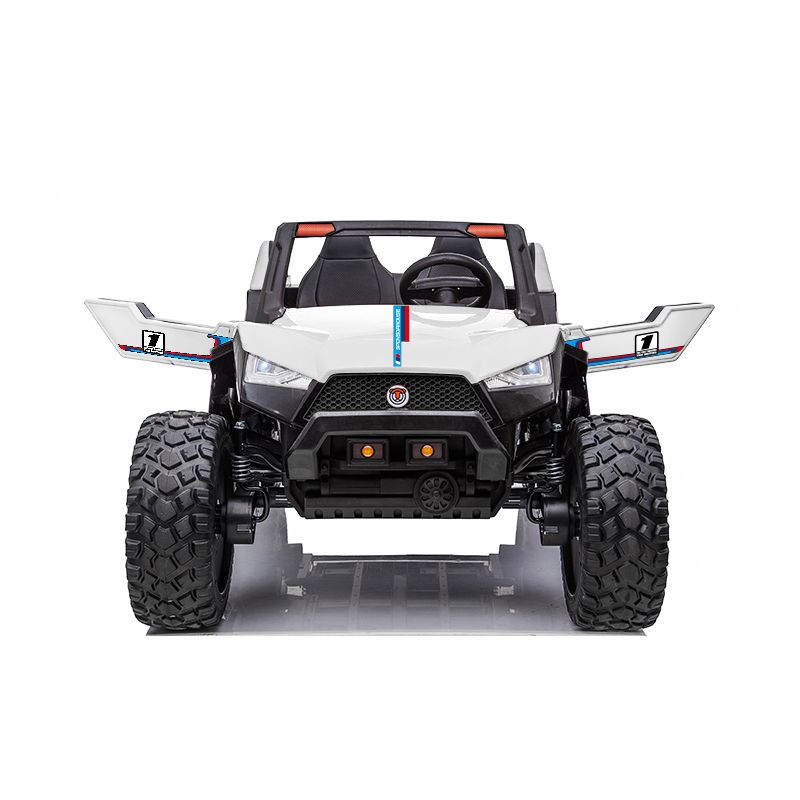 UTV electric pentru 2 copii Buggy XXL FAST EDITION cu viteza maxima 15km/h 500W 24V 4x4 (sx1928-fast) Alb - Autokids.ro - poza 4