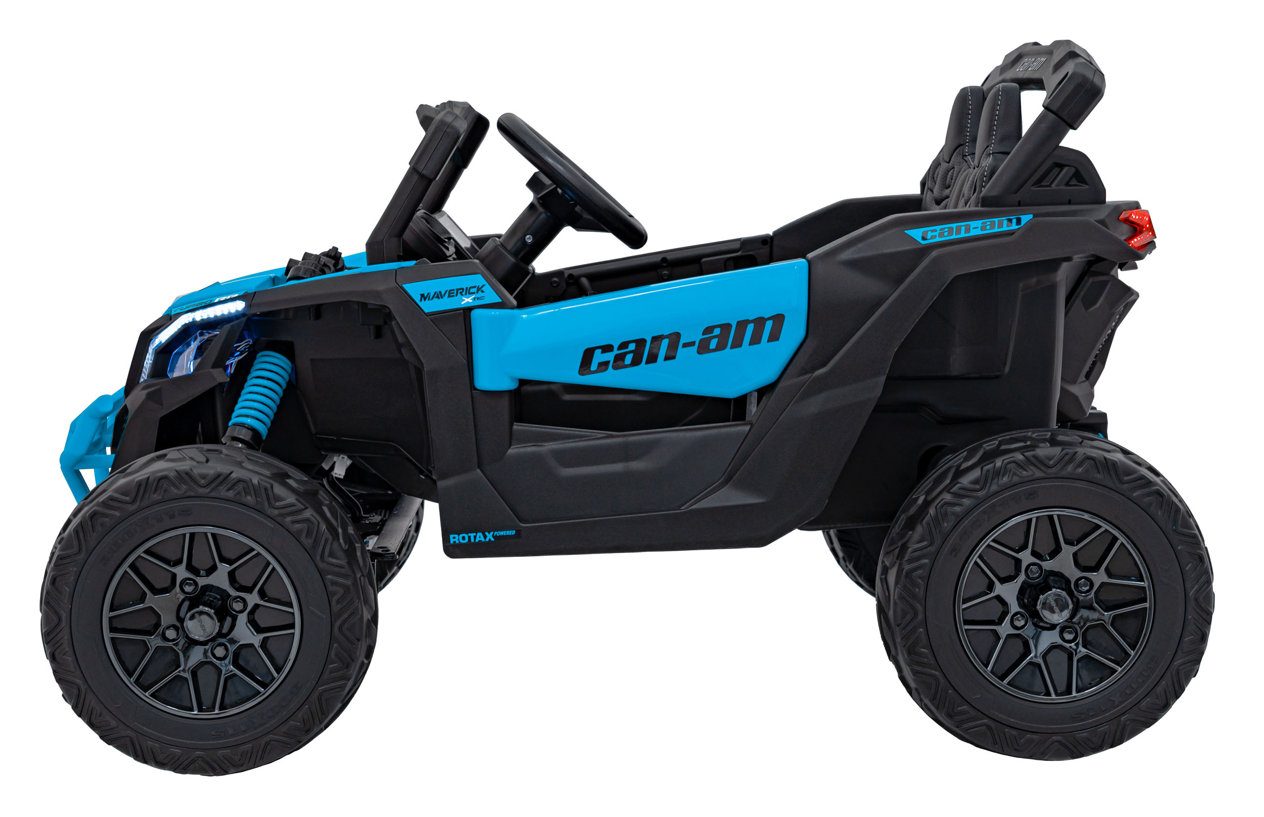 UTV electric pentru copii Can-Am Maverick 4x4 (CA003) Albastru - Autokids.ro - poza 2