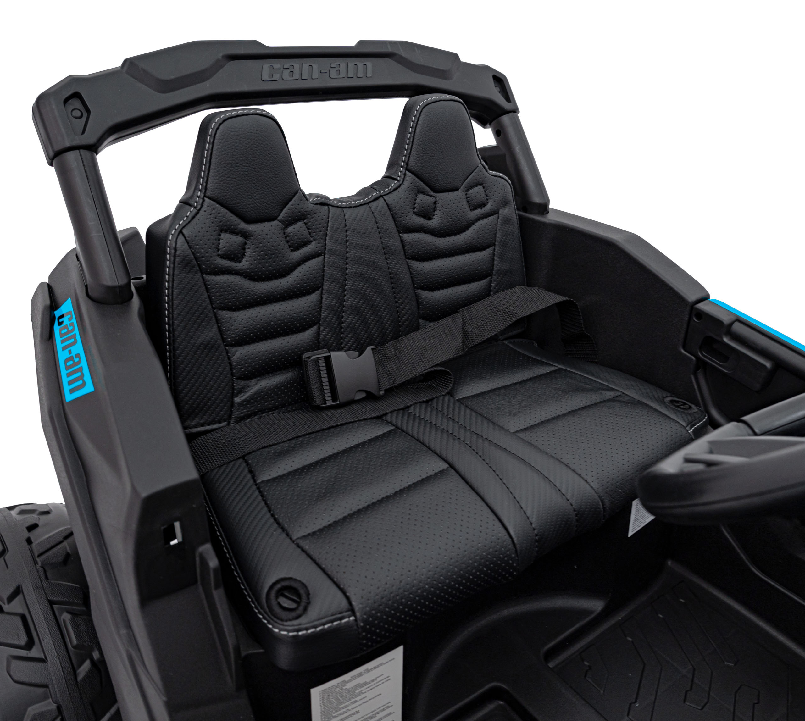 UTV electric pentru copii Can-Am Maverick 4x4 (CA003) Albastru - Autokids.ro - poza 5
