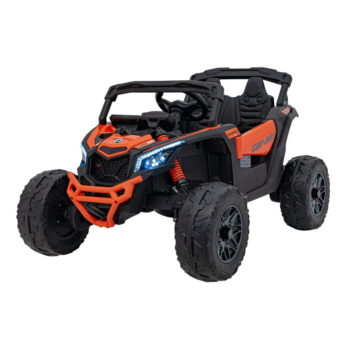UTV electric pentru copii Can-Am Maverick 4x4 (CA003) Portocaliu - Autokids.ro