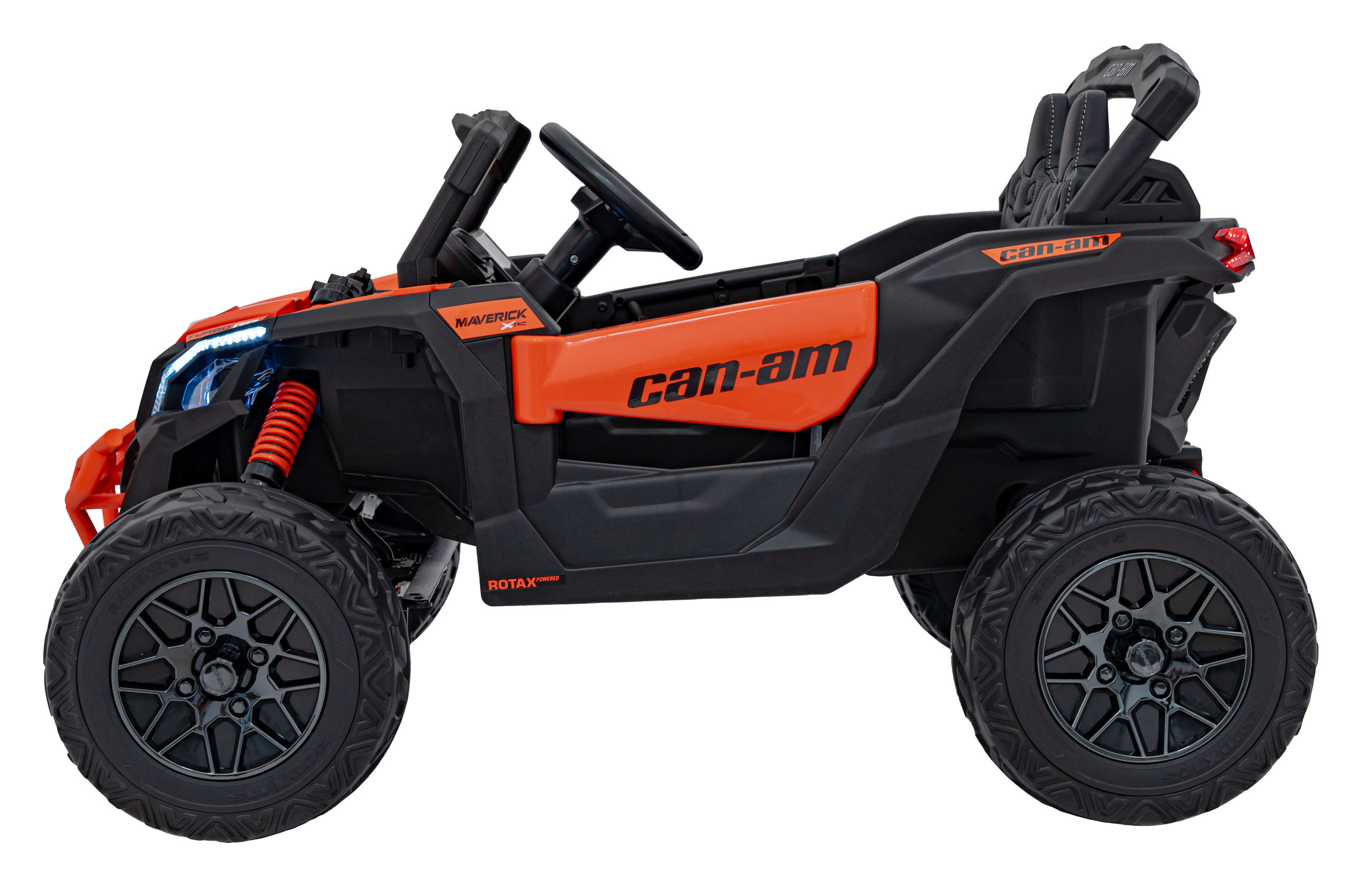 UTV electric pentru copii Can-Am Maverick 4x4 (CA003) Portocaliu - Autokids.ro - poza 2