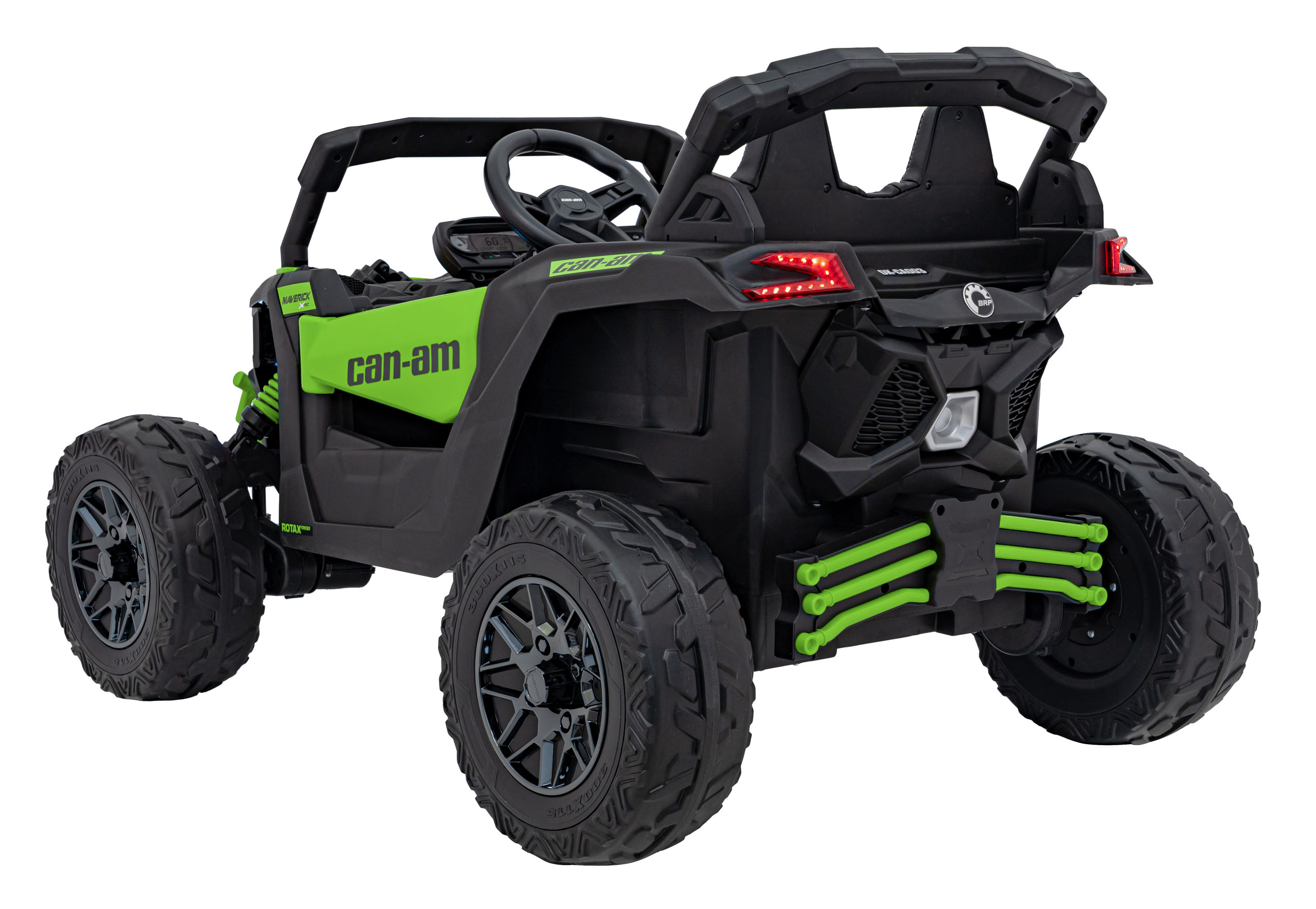 UTV electric pentru copii Can-Am Maverick 4x4 (CA003) Verde - Autokids.ro - poza 2