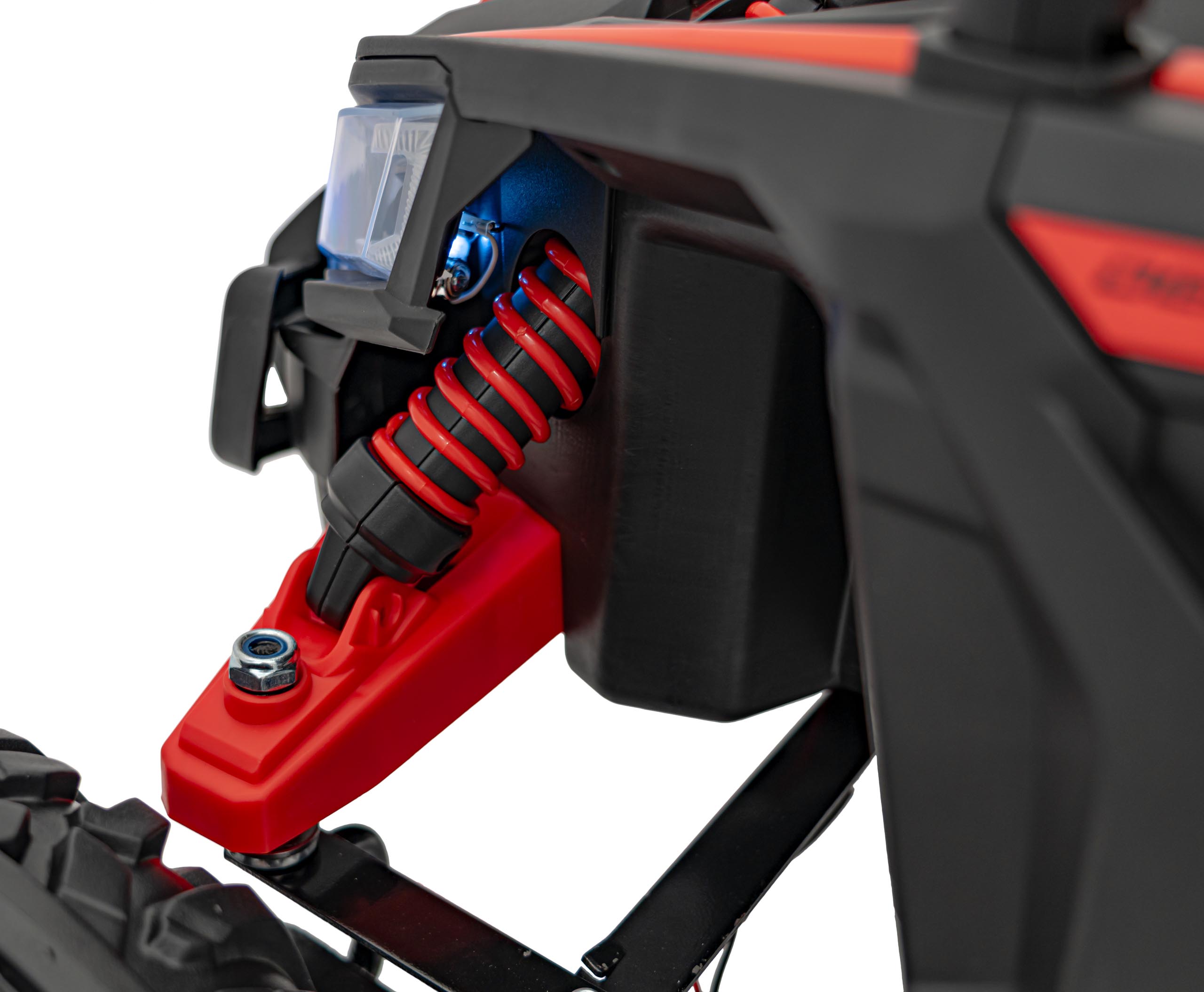 UTV electric pentru copii DEFEND 4x4 (105) Rosu - Autokids.ro - poza 2