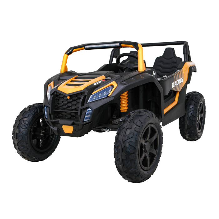 UTV electric pentru copii mari Perfecta XXL, 2 locuri cu sarcina pana la 100kg si viteza max 15km/h (032) Portocaliu - Autokids.ro - poza 1