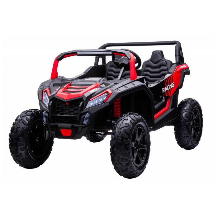 UTV electric pentru copii mari Perfecta XXL, 2 locuri cu sarcina pana la 100kg si viteza max 15km/h (032) Rosu - Autokids.ro - poza 1