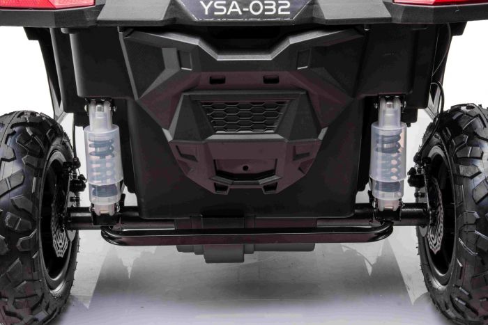 UTV electric pentru copii mari Perfecta XXL, 2 locuri cu sarcina pana la 100kg si viteza max 15km/h (032) Verde - Autokids.ro - poza 4
