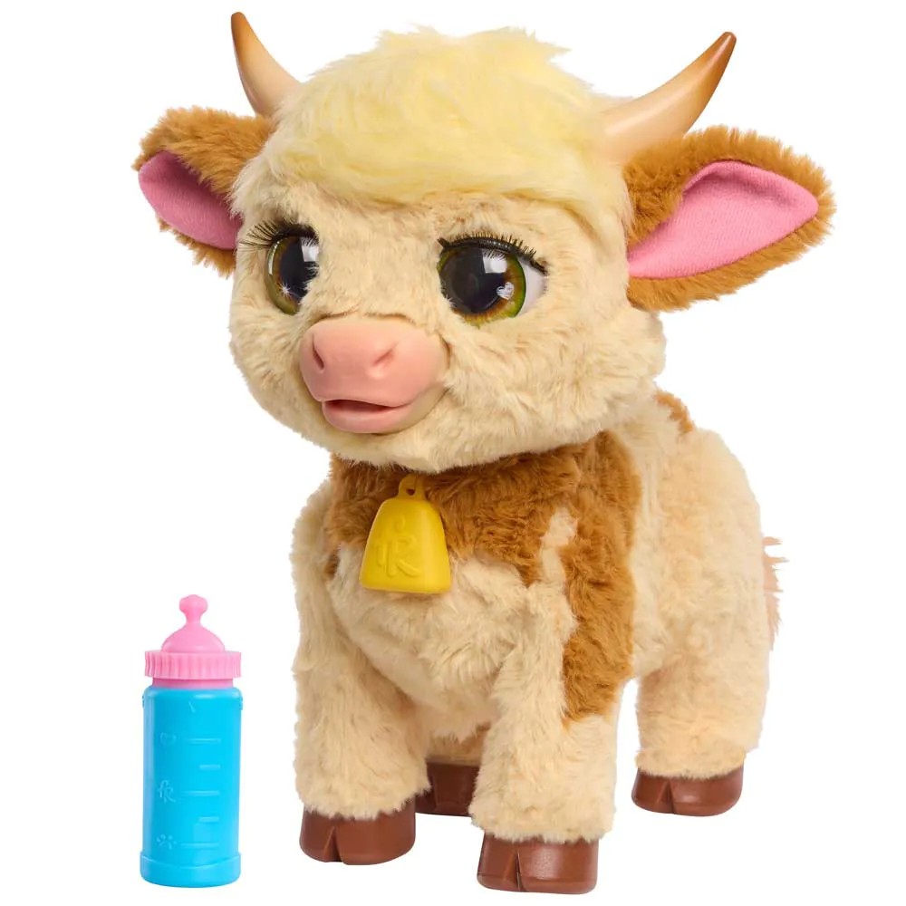 Vacuta de plus Fur Real Maggie the Feed and Follow Cow - poza 1