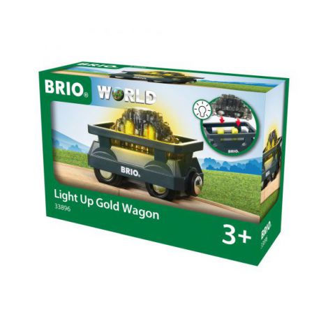 Vagon luminos cu aur 33896 Brio - poza 1