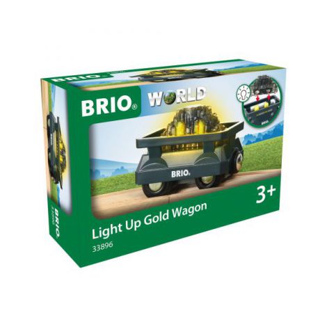 Vagon luminos cu aur 33896 Brio - poza 4
