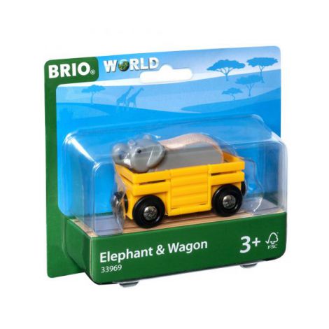 Vagon si elefant 33969 Brio - poza 5
