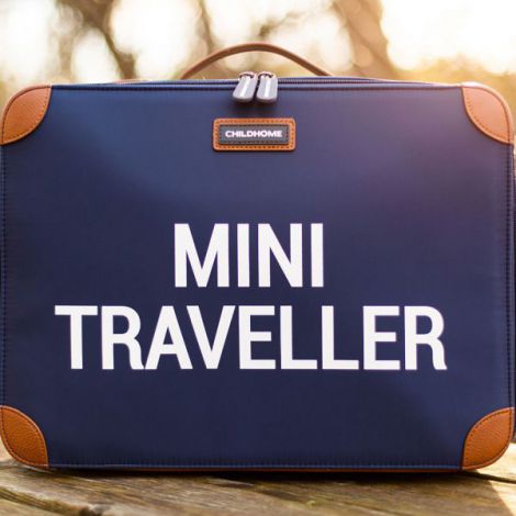 Valiza pentru copii Childhome Mini Traveller Bleumarin - poza 5