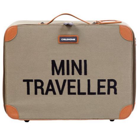 Valiza pentru copii Childhome Mini Traveller Kaki - poza 1