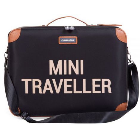 Valiza pentru copii Childhome Mini Traveller Negru - poza 3