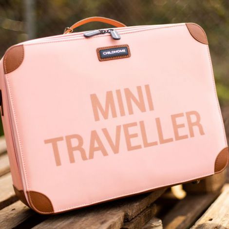 Valiza pentru copii Childhome Mini Traveller Roz - poza 4