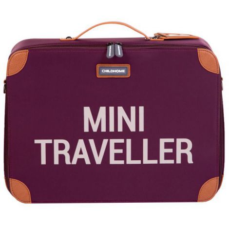 Valiza pentru copii Childhome Mini Traveller Visiniu - poza 1