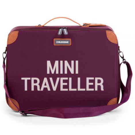 Valiza pentru copii Childhome Mini Traveller Visiniu - poza 4
