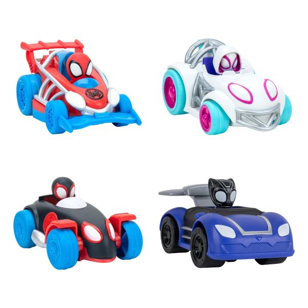 Vehicul cu catapulta si figurina Paienjenelul Marvel, diverse modele - poza 2