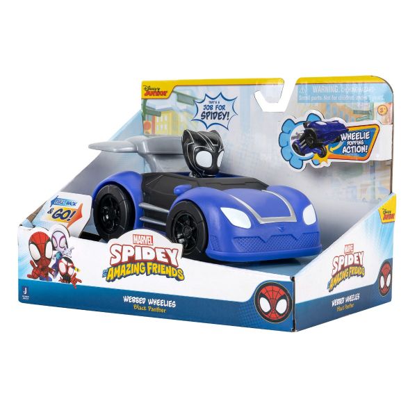 Vehicul cu catapulta si figurina Paienjenelul Marvel, diverse modele - poza 4