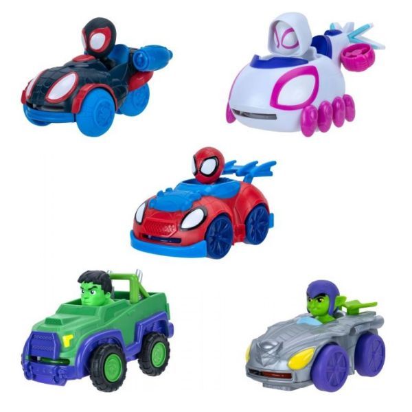 Vehicul cu lansator de discuri Paienjenelul Marvel diverse modele - poza 5