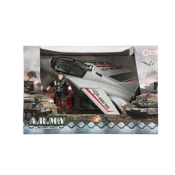 Vehicul de armata cu sunete si lumini Ttoys Military Alphafox diverse modele - poza 2