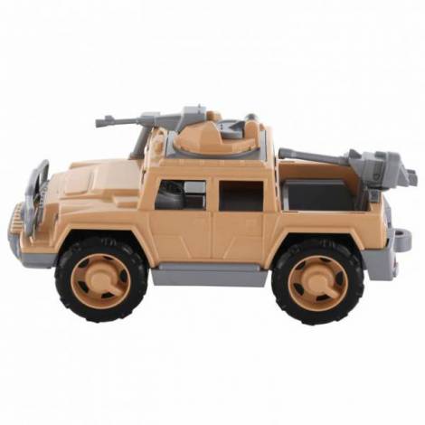 Vehicul militar de teren cu tun si mitraliera Bej - poza 3