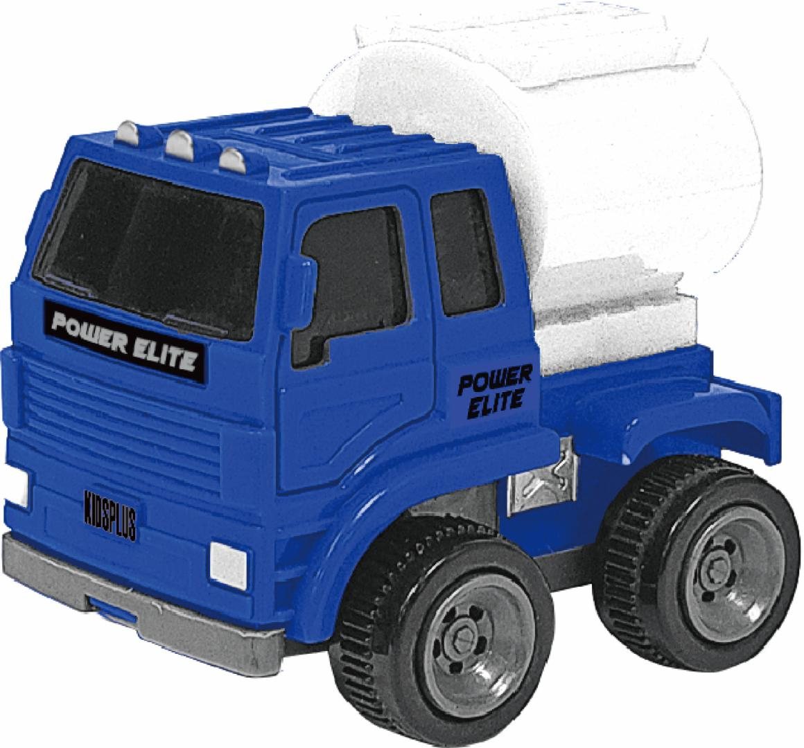 VEHICULE CU FRICTIUNE, SCARA 1 43, 10CM, AUTOCISTERNA ALBASTRA