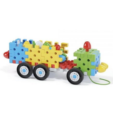 Vehicule Jumbo Peggy, 2-6 ani, Quercetti Q02290 - poza 3