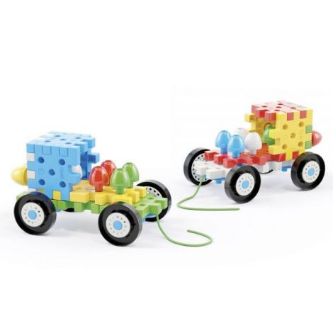 Vehicule Jumbo Peggy, 2-6 ani, Quercetti Q02290 - poza 4