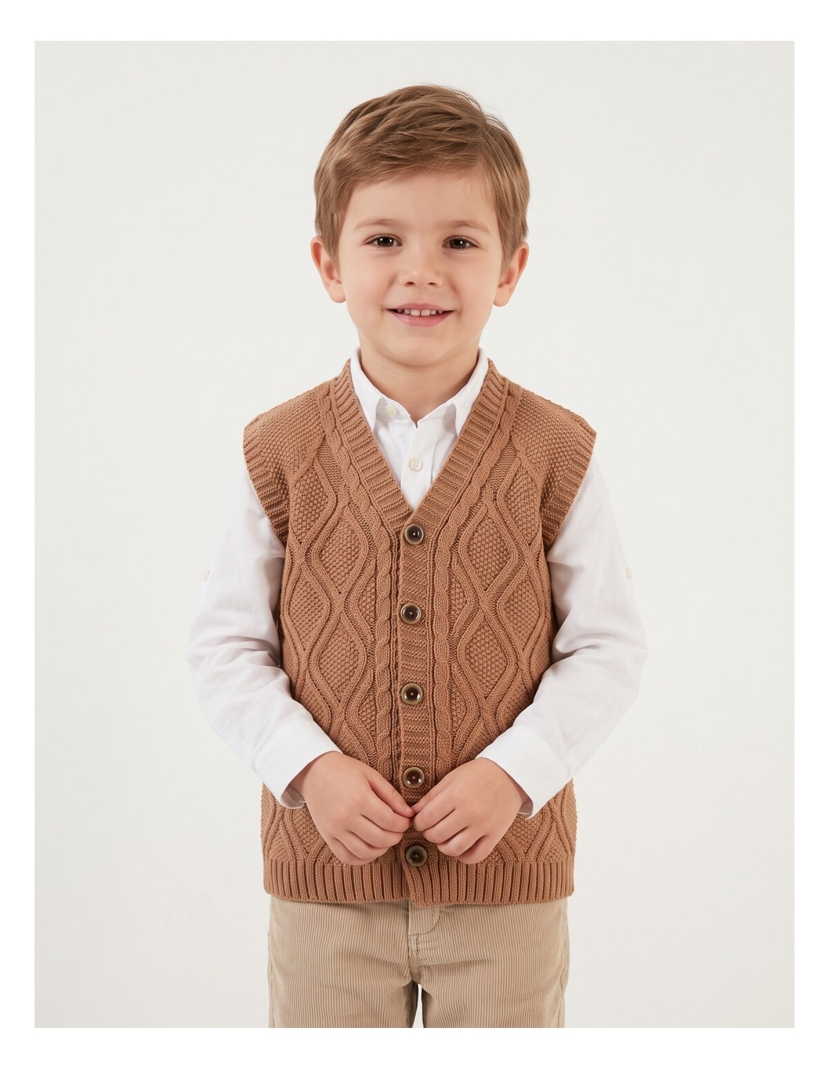 Vesta Nicolas acrilic, maro