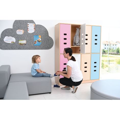 Vestiar mare Rainbow cu usi, set 3 - poza 3