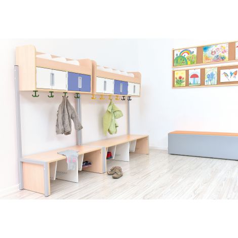 Vestiar Quadro 4 compatimente - poza 4