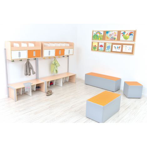 Vestiar Quadro 6 compartimente - poza 5