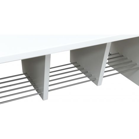 Vestiar Quadro 6 compatimente alb - poza 2