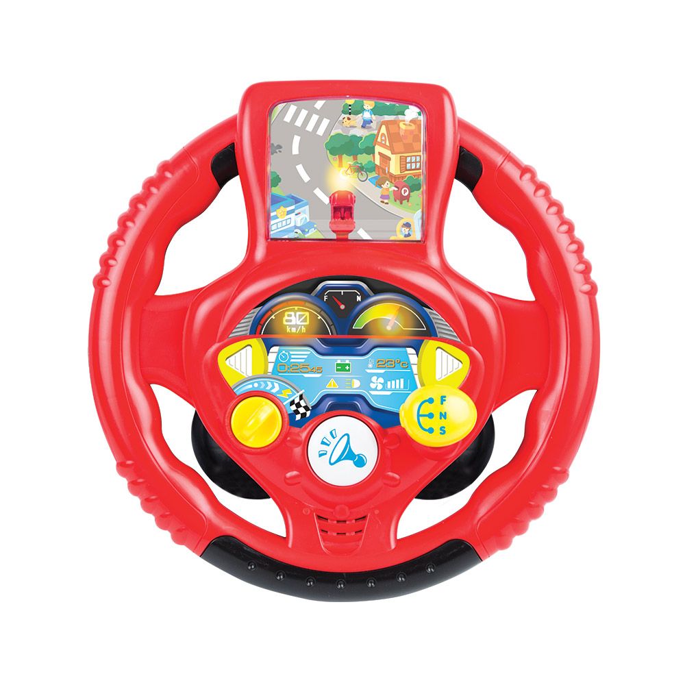 Volan cu sunete si lumini Winfun Speedster Driver