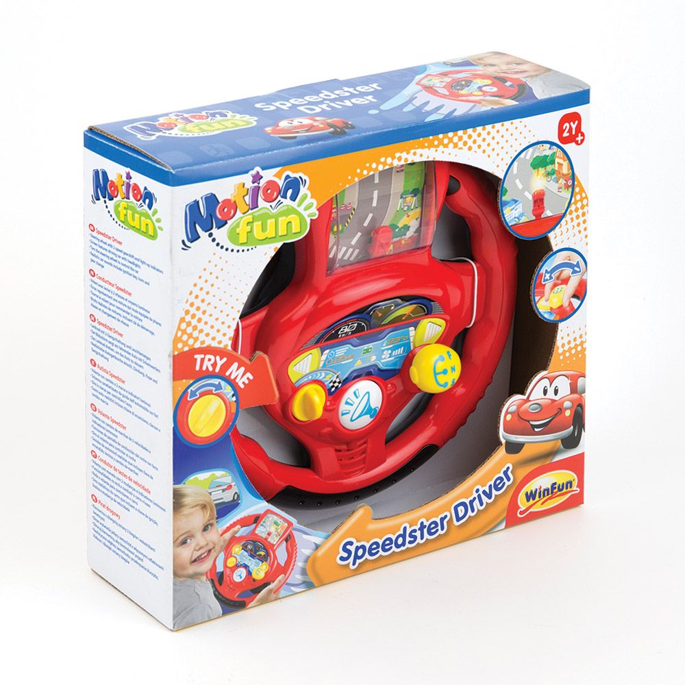Volan cu sunete si lumini Winfun Speedster Driver - poza 2