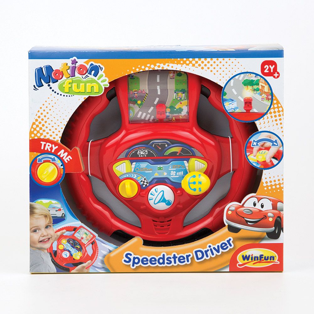 Volan cu sunete si lumini Winfun Speedster Driver - poza 4