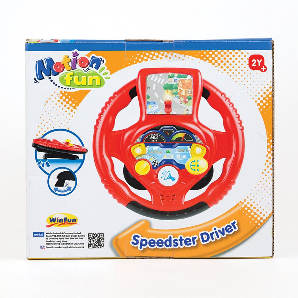 Volan cu sunete si lumini Winfun Speedster Driver - poza 5