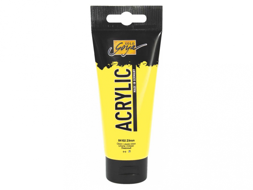 Vopsea acrilica Solo Goya pe baza de apa, diverse culori,100 ml