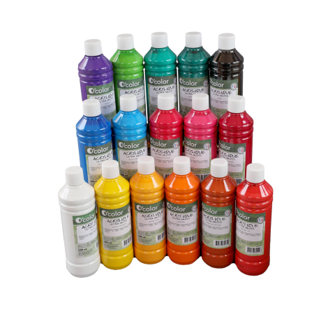 Vopsea acrilica Ultragloss 500 ml Orange - poza 2