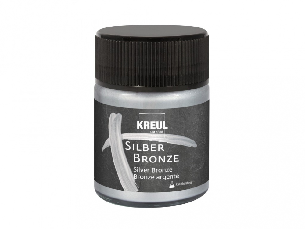 Vopsea efect metalic Kreul, 50 ml, 2 culori