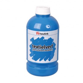 Vopsea pentru tesaturi 500 ml Albastru - Heutink - poza 1