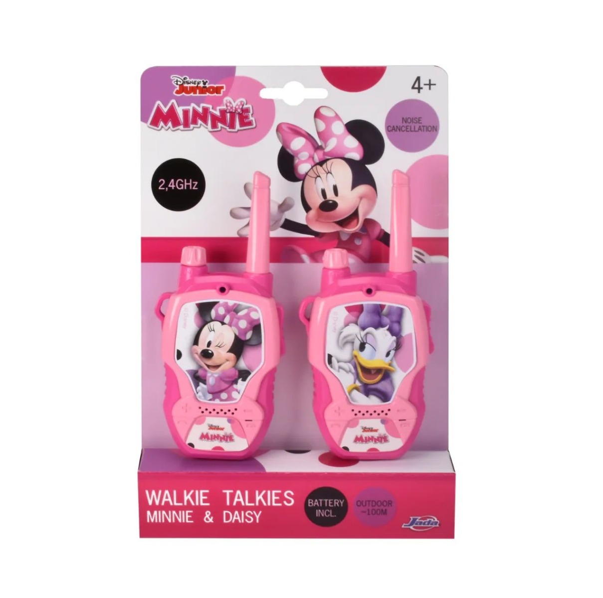 Walkie Talkie Disney Junior Minnie cu anularea zgomotului de fundal Jada - poza 2