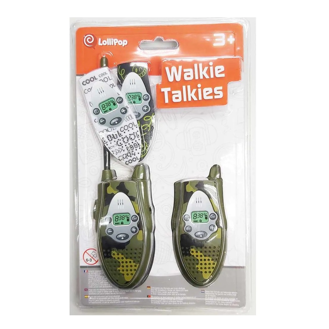 Walkie Talkie Lollipop KL-5020 diverse culori - poza 2