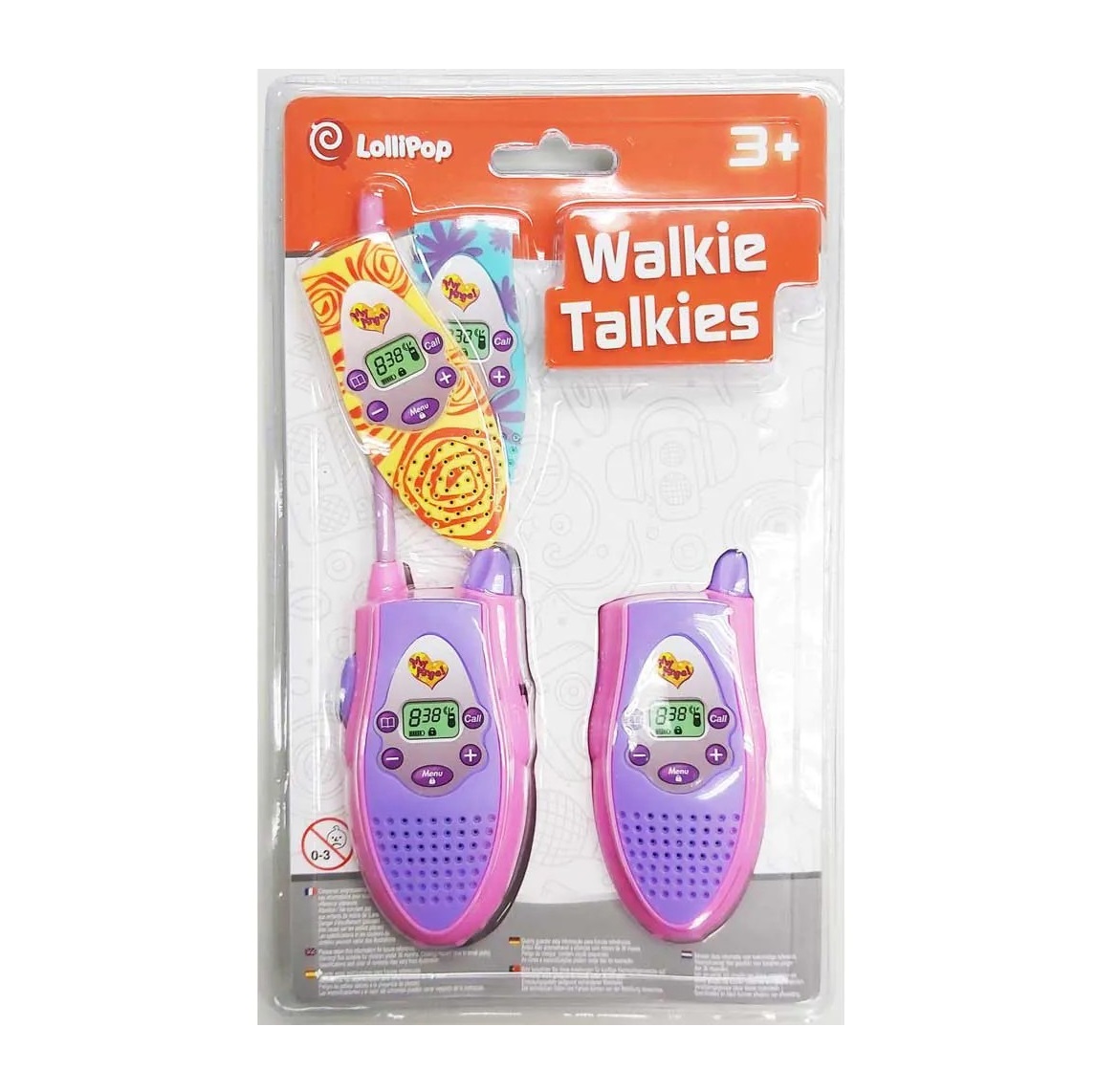 Walkie Talkie Lollipop KL-5020 diverse culori - poza 4