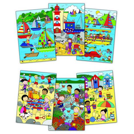 Water magic:carte de colorat la mare - poza 2