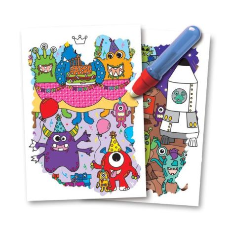 Water magic: carte de colorat monstruleti si extraterestrii - poza 3