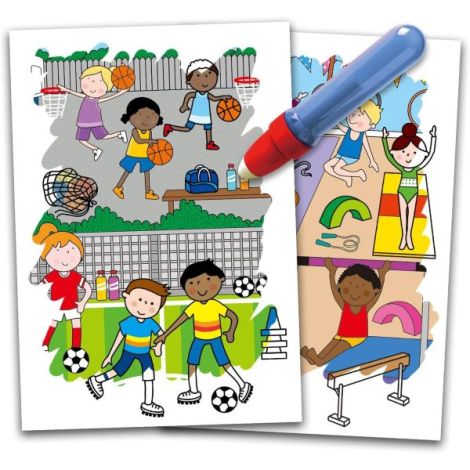Water magic: carte de colorat ora de sport - poza 2