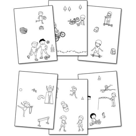 Water magic: carte de colorat ora de sport - poza 3